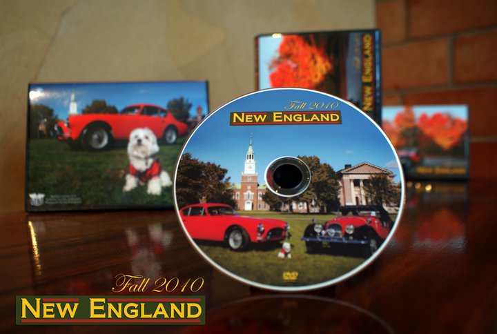 Art work for New England DVD